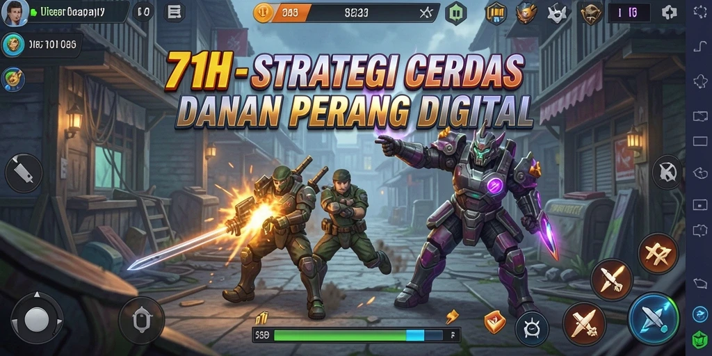 Tampilan gameplay menawan dari 71H yang penuh strategi.