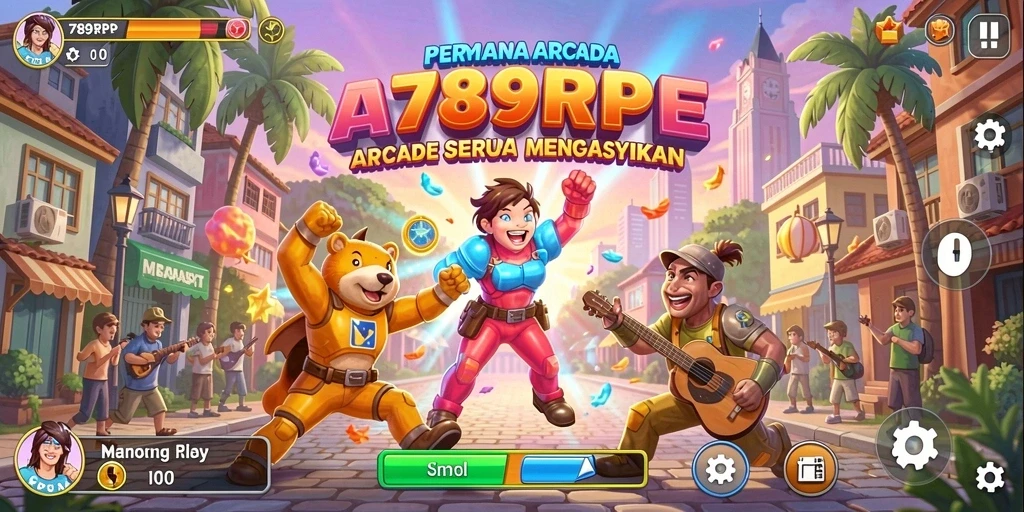 Screenshot gameplay 789RP menampilkan aksi seru dan penuh warna.