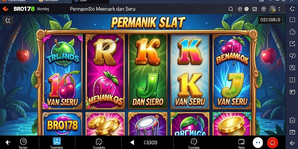 Tampilan gameplay menarik dari slot BRO178 dengan grafis yang memukau.