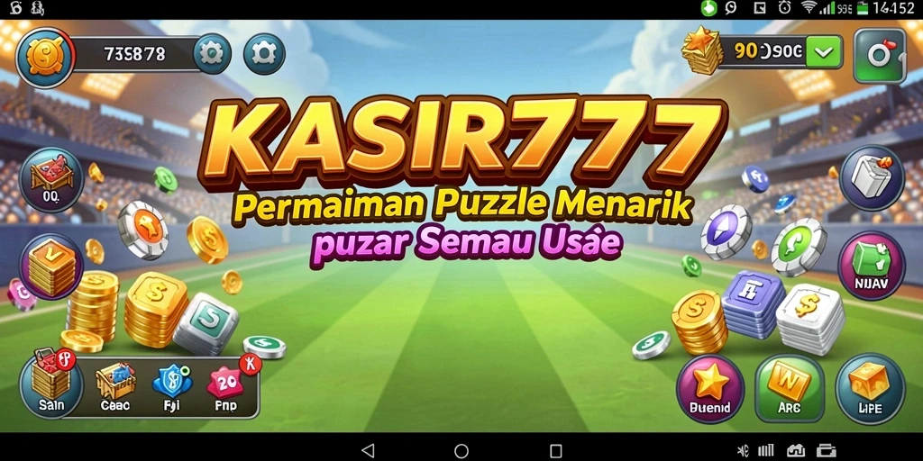 Screenshot gameplay KASIR777 menampilkan tantangan menarik puzzle.