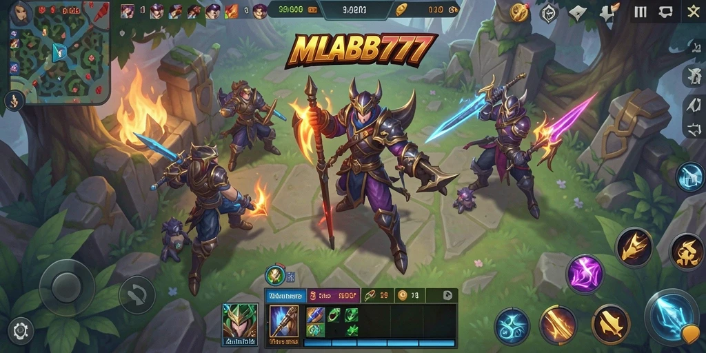 Screenshoot gameplay MLBB777 menampilkan aksi karakter Idle yang menarik.