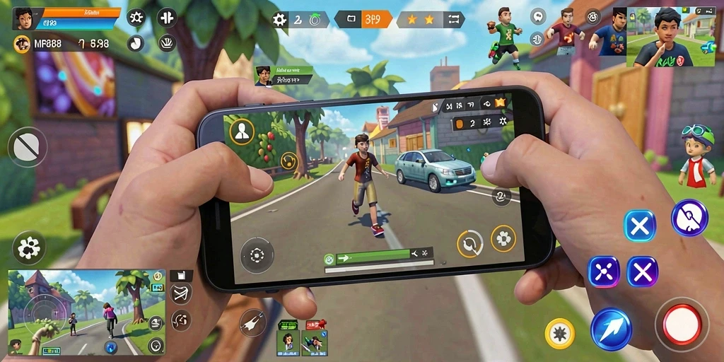 Tangkapan layar MR888 dengan aksi gameplay simulasi yang mendebarkan.
