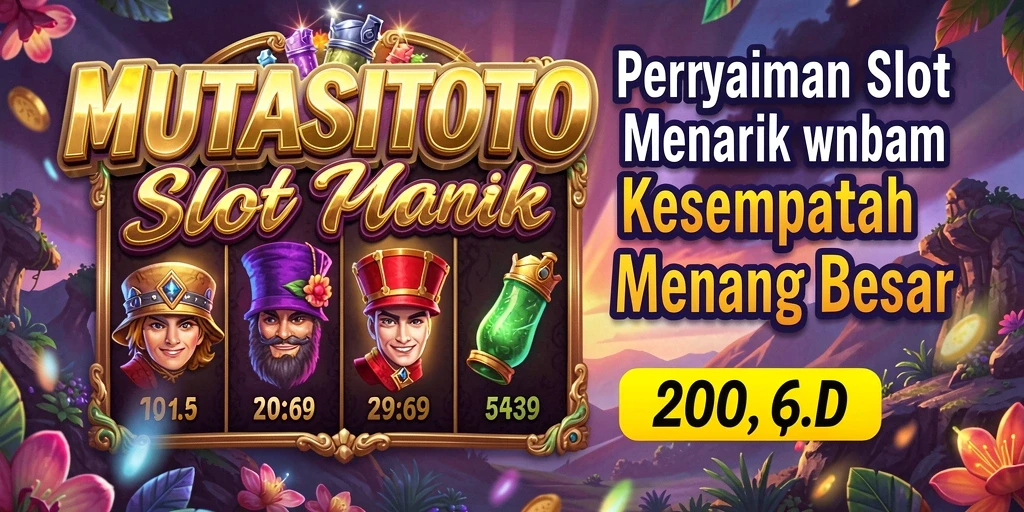Tampilan permainan Slot yang menarik dan penuh warna.