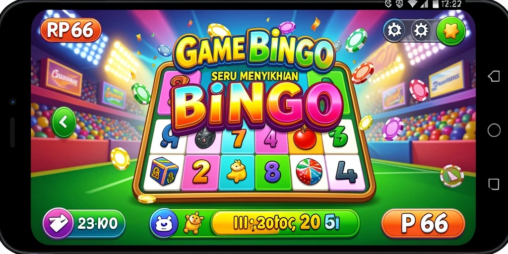 Tampilan gameplay seru dalam permainan Bingo RP66.