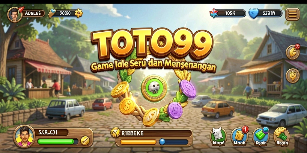 Tampilan gameplay TOTO99 yang menarik dan penuh warna.