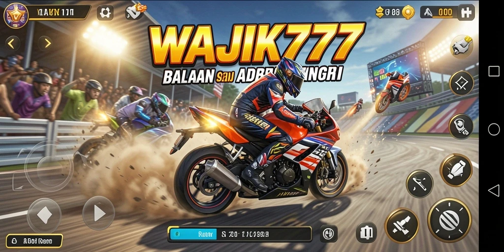 Tampilan gameplay yang mendebarkan di WAJIK777.
